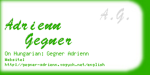 adrienn gegner business card